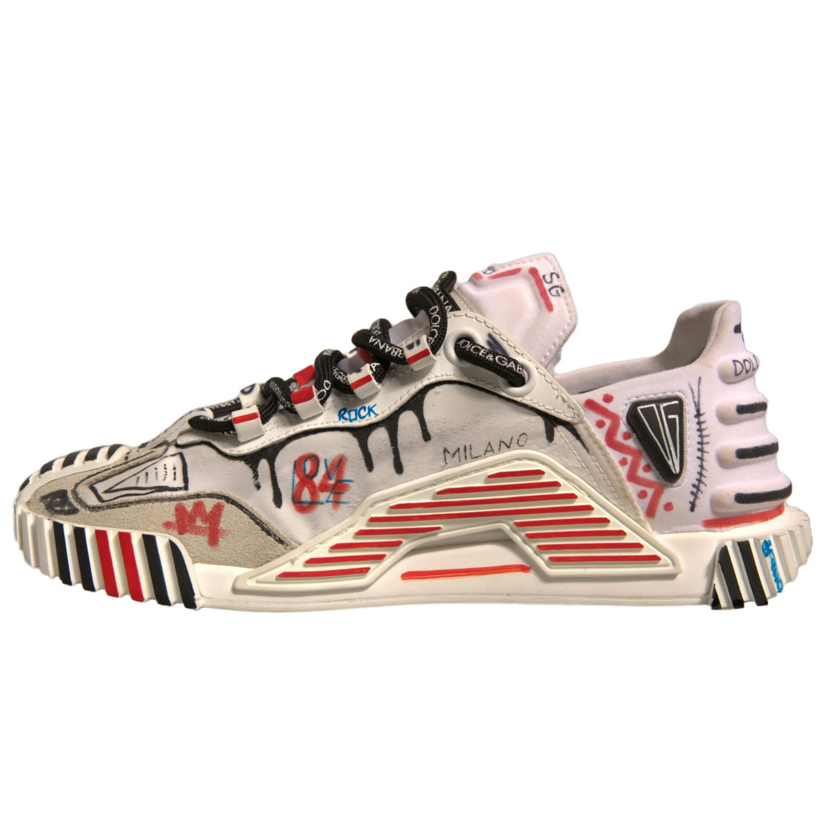 Dolce & Gabbana Graffiti Milano ホワイト｜スニーカー