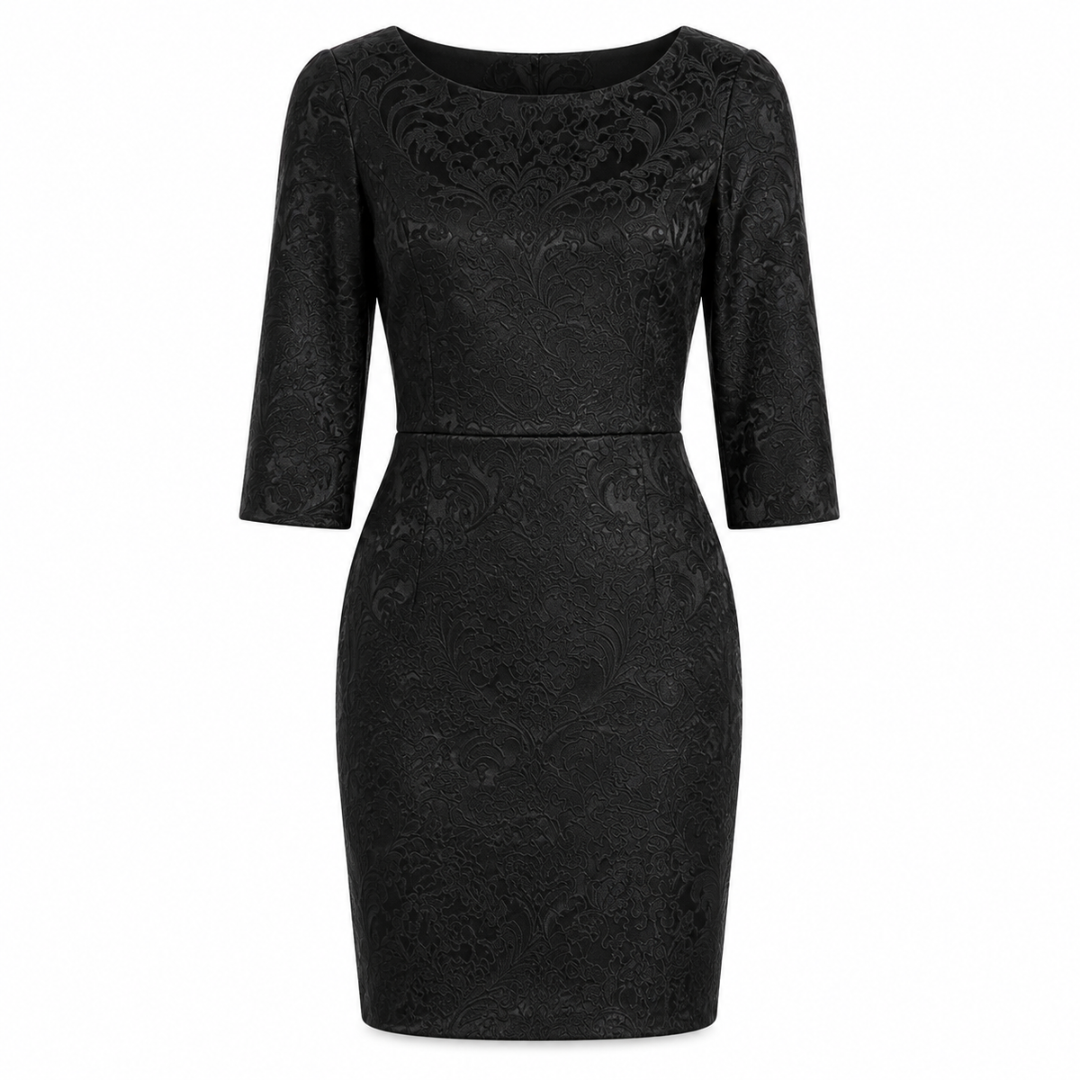 Dolce & Gabbana Dress Sleeve Short Embroidered ブラック｜ワンピース