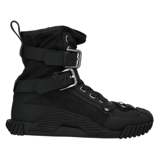Dolce & Gabbana Sneaker Alta Nylon Gomma ブラック｜スニーカー