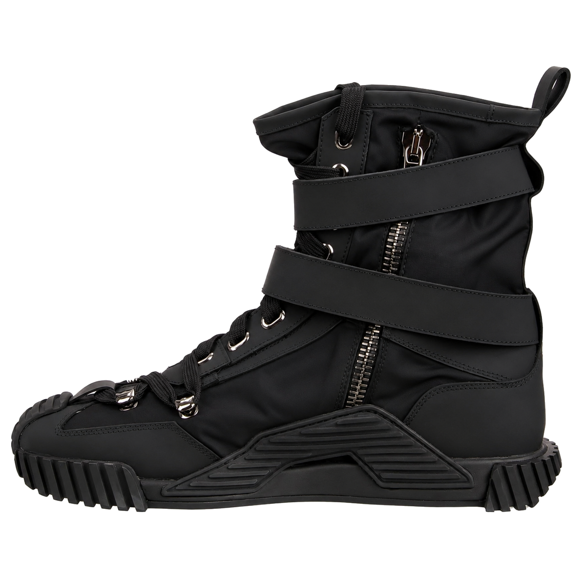 Dolce & Gabbana Sneaker Alta Nylon Gomma ブラック｜スニーカー