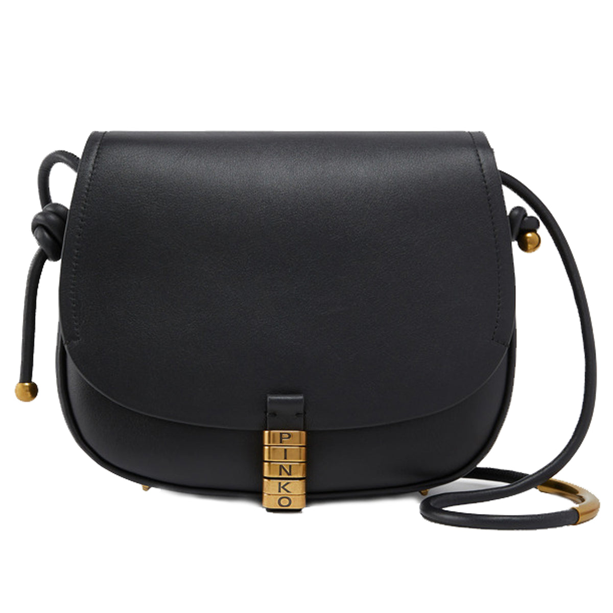 Pinko Saddle Classic ブラック｜ショルダーバッグ