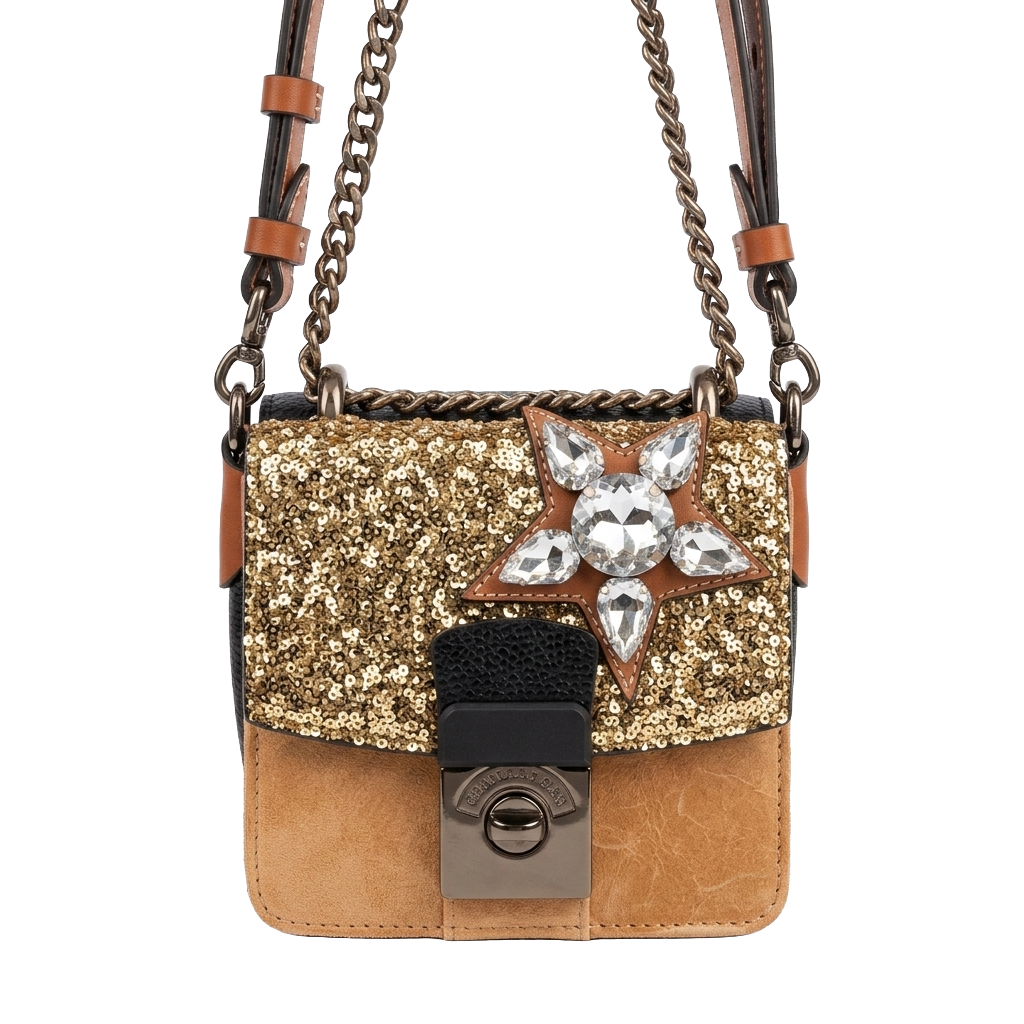 Maison Margiela Lock Square ブラウン｜ショルダーバッグ