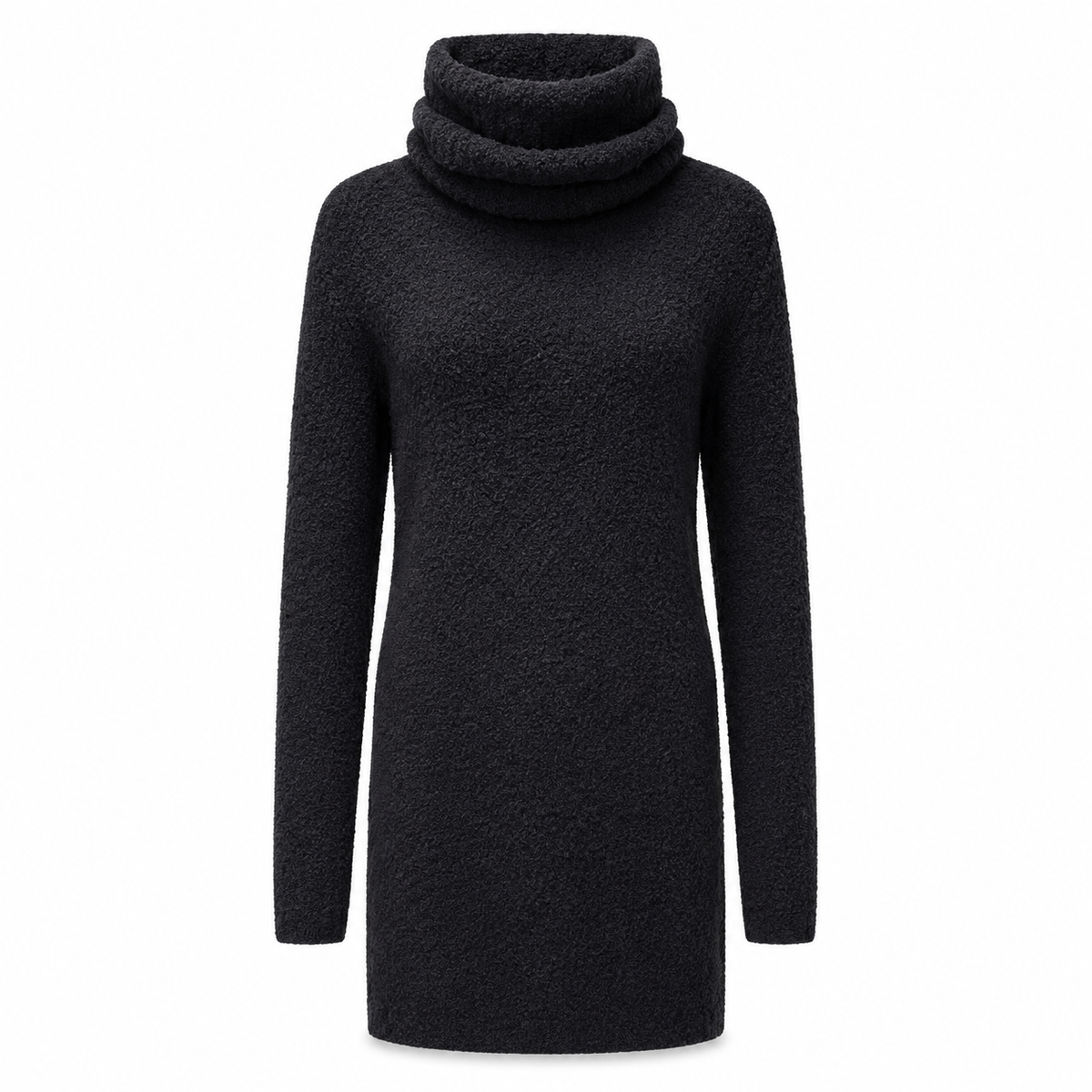 Dolce & Gabbana Dress Bouclè High Neck ブラック｜ワンピース