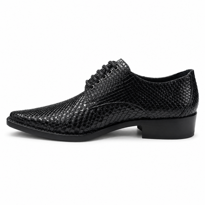 Dolce & Gabbana Derby Pitone Derby ブラック｜ローファー