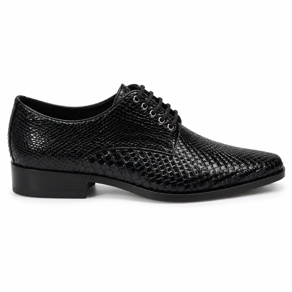 Dolce & Gabbana Derby Pitone Derby ブラック｜ローファー