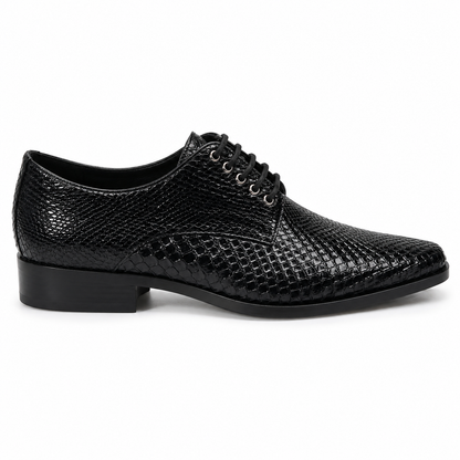Dolce & Gabbana Derby Pitone Derby ブラック｜ローファー