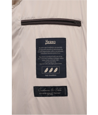 Herno Down Jacket Cashmere ベージュ｜ダウンジャケット