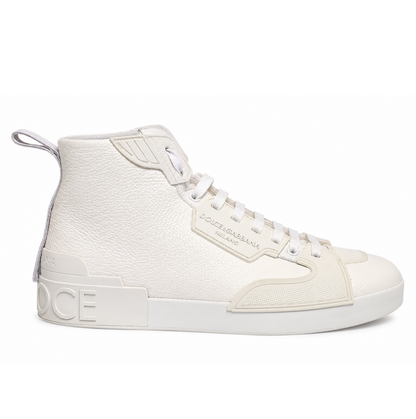 Dolce & Gabbana Sneaker Alta Leather ホワイト｜スニーカー