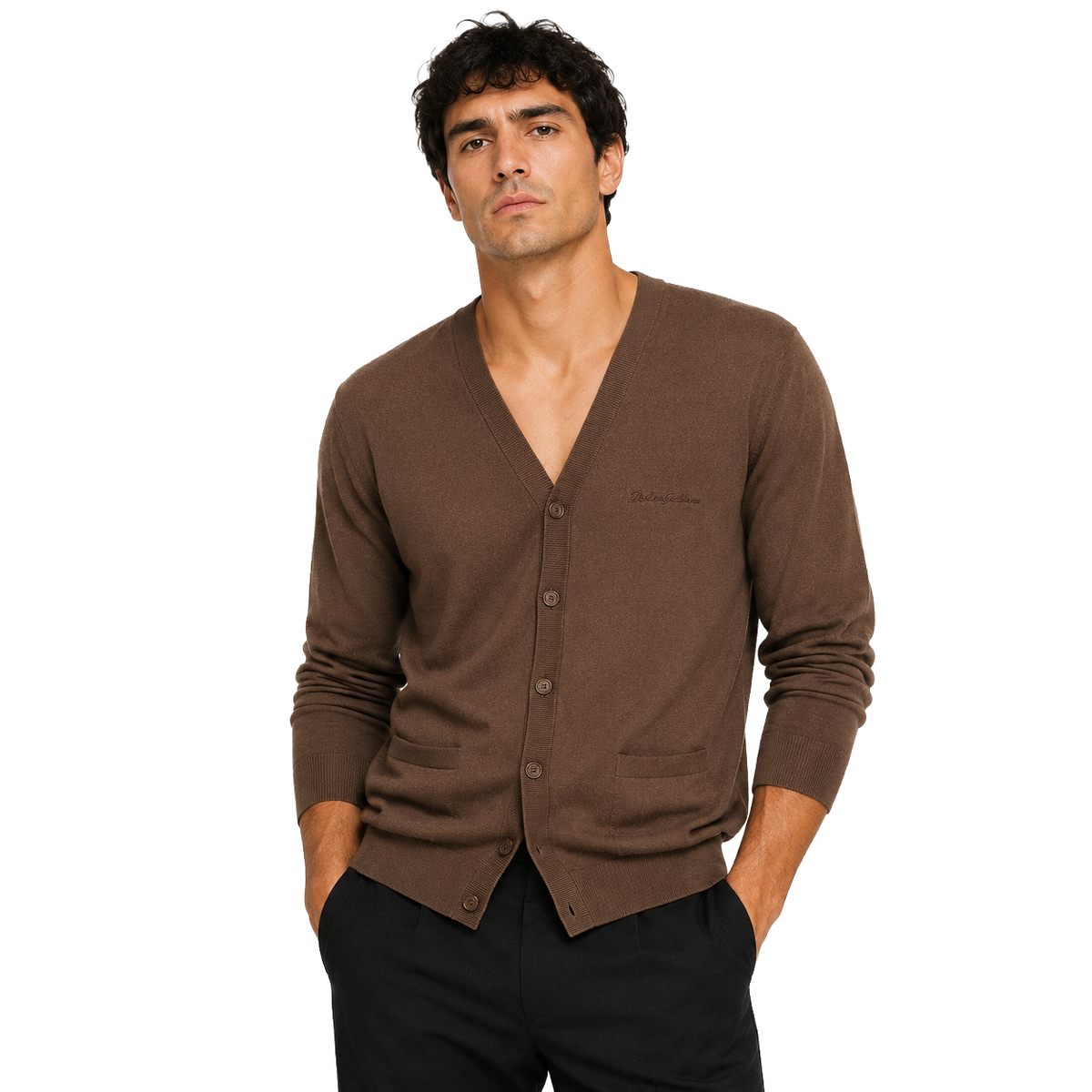 Dolce & Gabbana Cardigan Cashmere ブラウン｜ニット