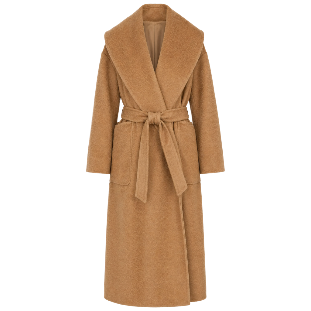 Max Mara Coat Gufo キャメル｜コート