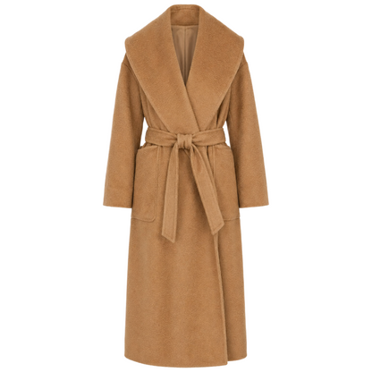 Max Mara Coat Gufo キャメル｜コート