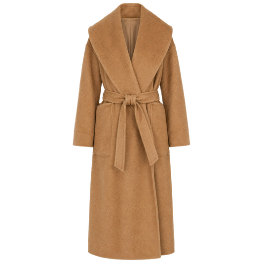 Max Mara Coat Gufo キャメル｜コート