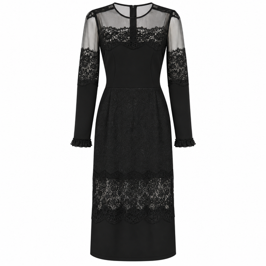 Dolce & Gabbana Dress Long Lace ブラック｜ワンピース