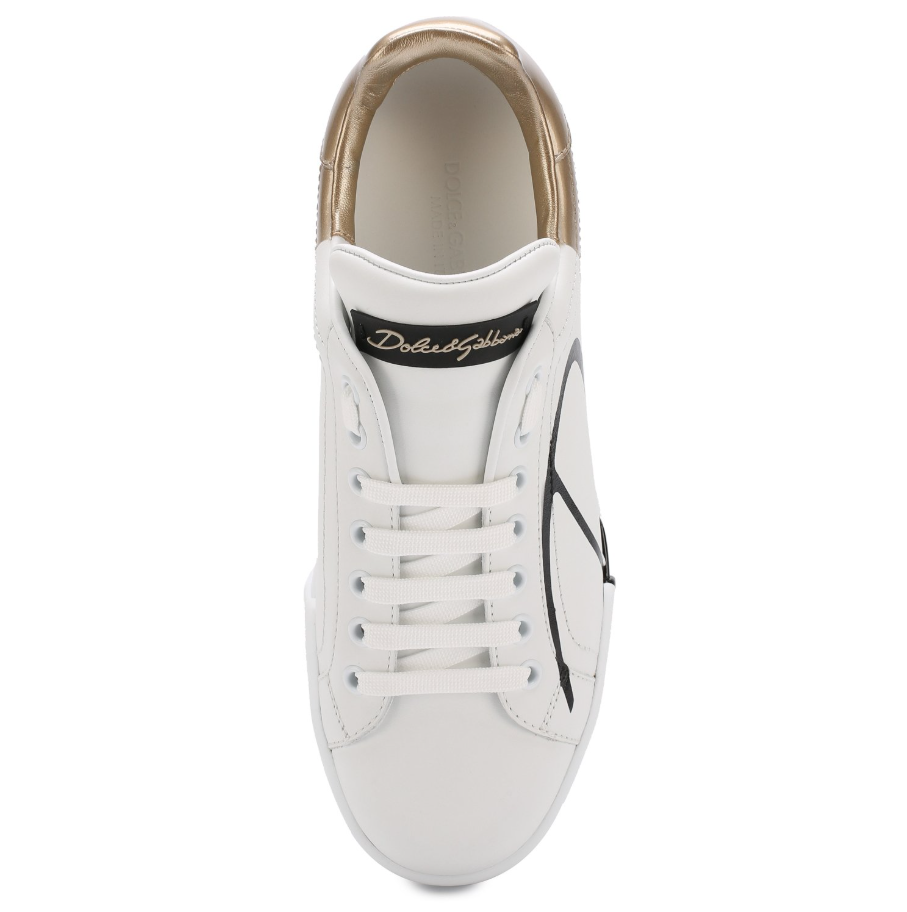 Dolce & Gabbana Patent Leather ホワイト｜スニーカー