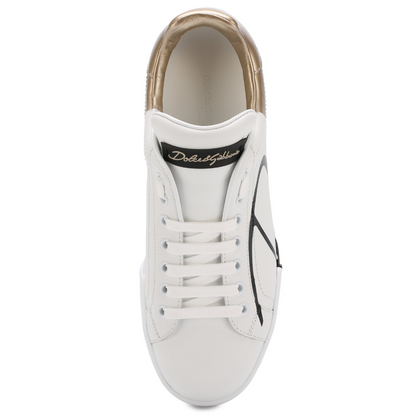 Dolce & Gabbana Patent Leather ホワイト｜スニーカー