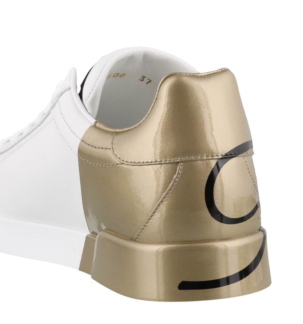 Dolce & Gabbana Patent Leather ホワイト｜スニーカー