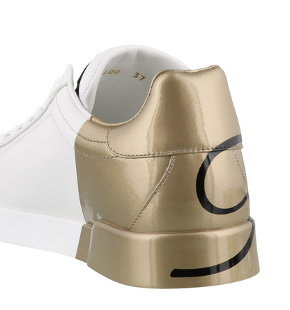 Dolce & Gabbana Patent Leather ホワイト｜スニーカー