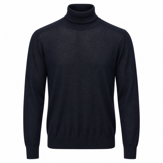 Dolce & Gabbana Turtleneck Wool ブルー｜ニット
