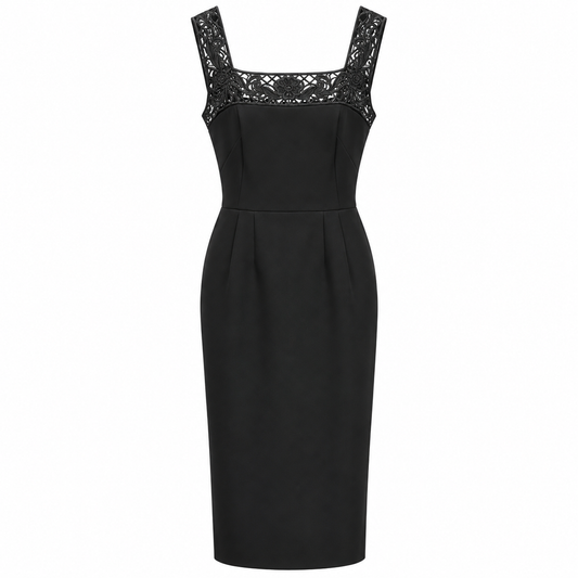 Dolce & Gabbana Dress Viscosa Lace ブラック｜ワンピース