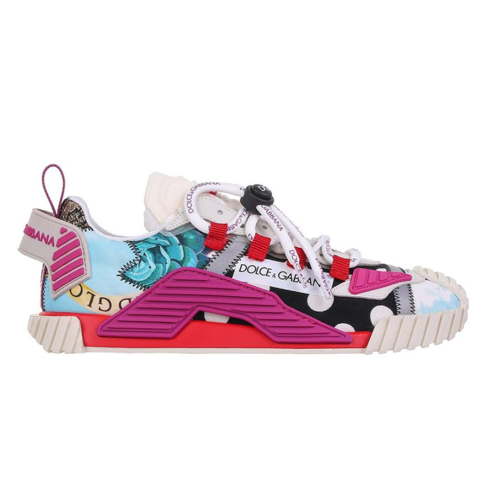 Dolce & Gabbana Sneaker Bassa Patch Multi マルチカラー｜スニーカー