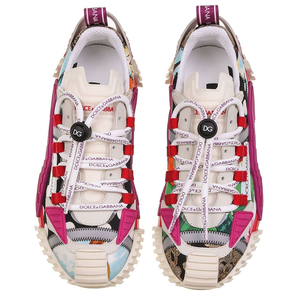 Dolce & Gabbana Sneaker Bassa Patch Multi マルチカラー｜スニーカー