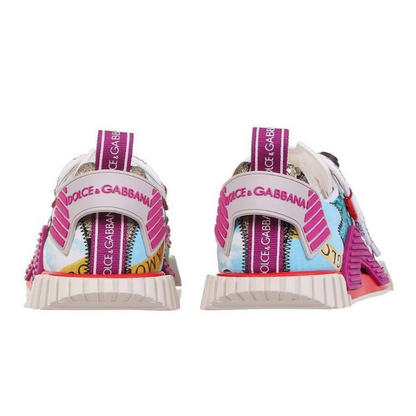 Dolce & Gabbana Sneaker Bassa Patch Multi マルチカラー｜スニーカー