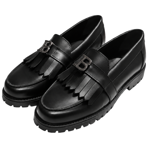 Balmain Mocassino Moccasins ブラック｜ローファー