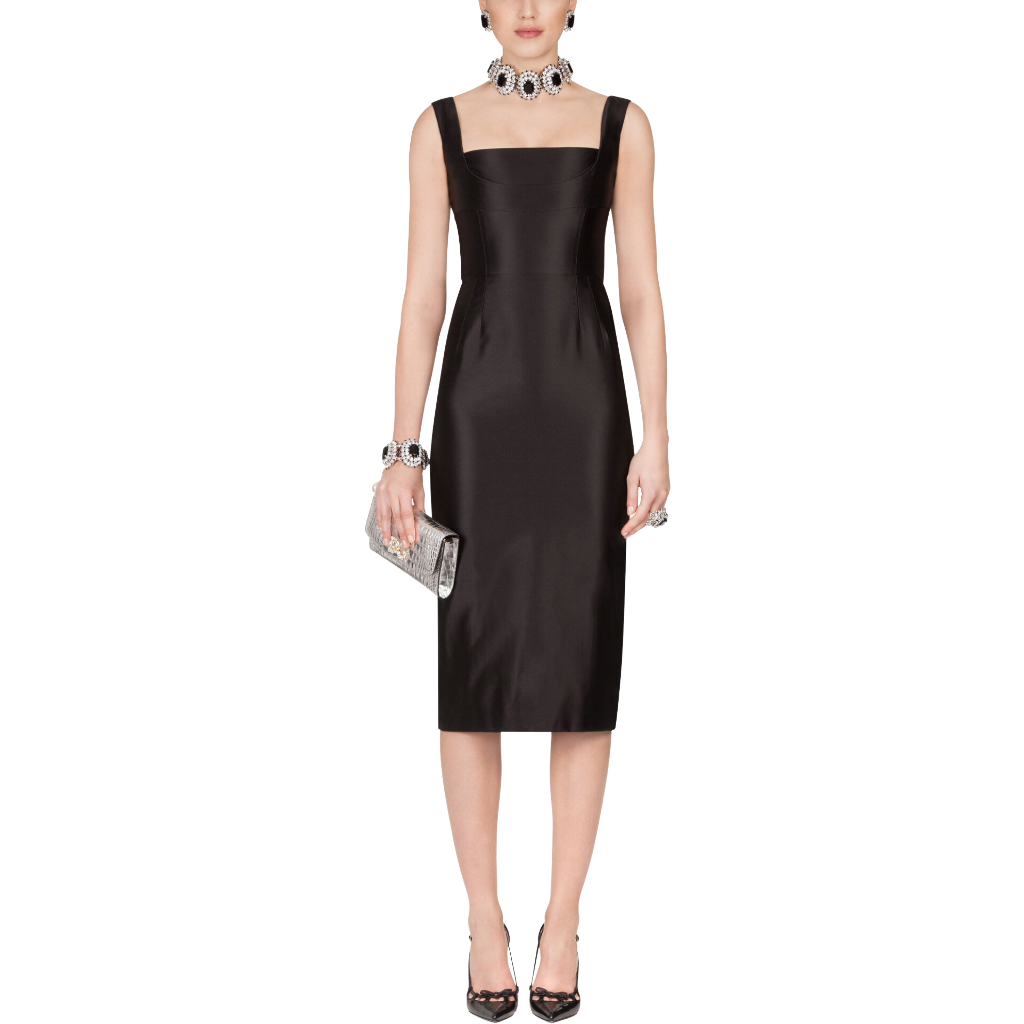 Dolce & Gabbana Dress Spalline ブラック｜ワンピース