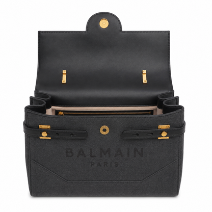 Balmain b-buzz Handle Tela ブラック｜ショルダーバッグ