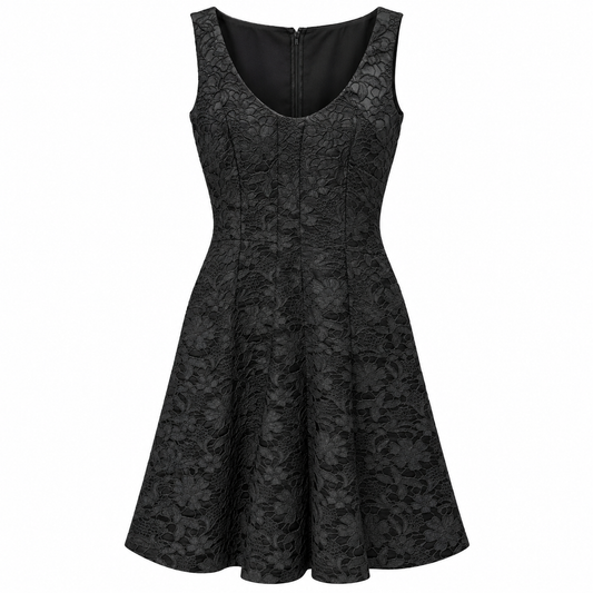 Dolce & Gabbana Dress Short Ricamato ブラック｜ワンピース