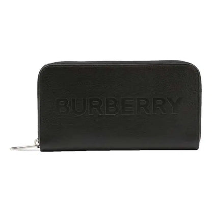 Burberry Leather Wallet ブラック｜財布