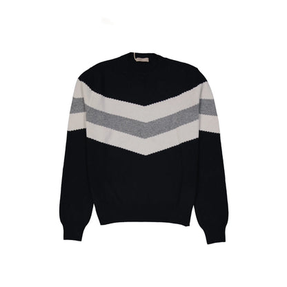 Herno zigzag-stripe sweater｜ニット