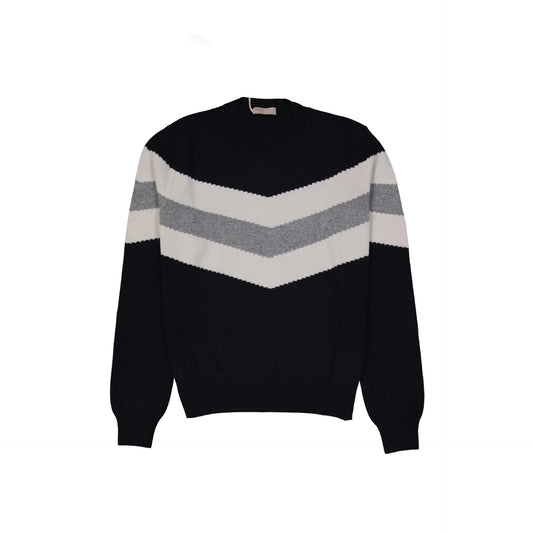 Herno zigzag-stripe sweater｜ニット