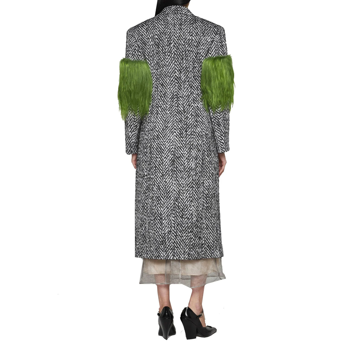 Prada Herringbone Wool Coat｜コート