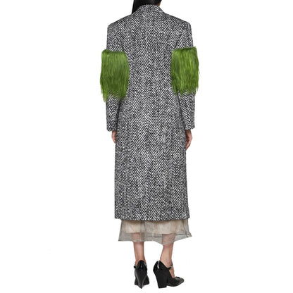 Prada Herringbone Wool Coat｜コート