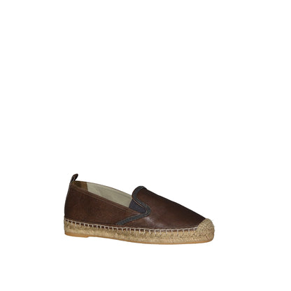 Brunello Cucinelli Leather Espadrilles｜ローファー