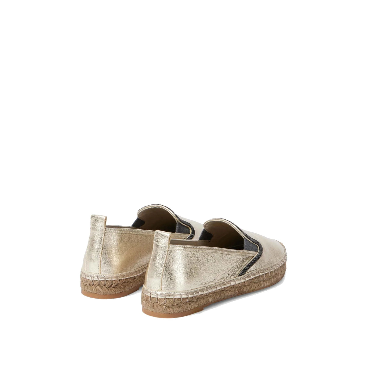 Brunello Cucinelli Leather Espadrilles｜ローファー