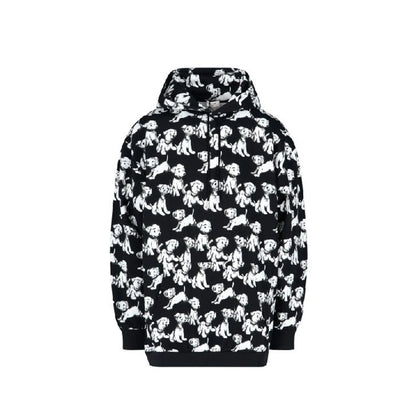 Celine Hooded Printed Dogs Sweatshirt｜ニット