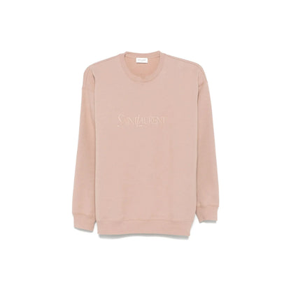 Saint Laurent Cotton Logo Sweatshirt｜ニット