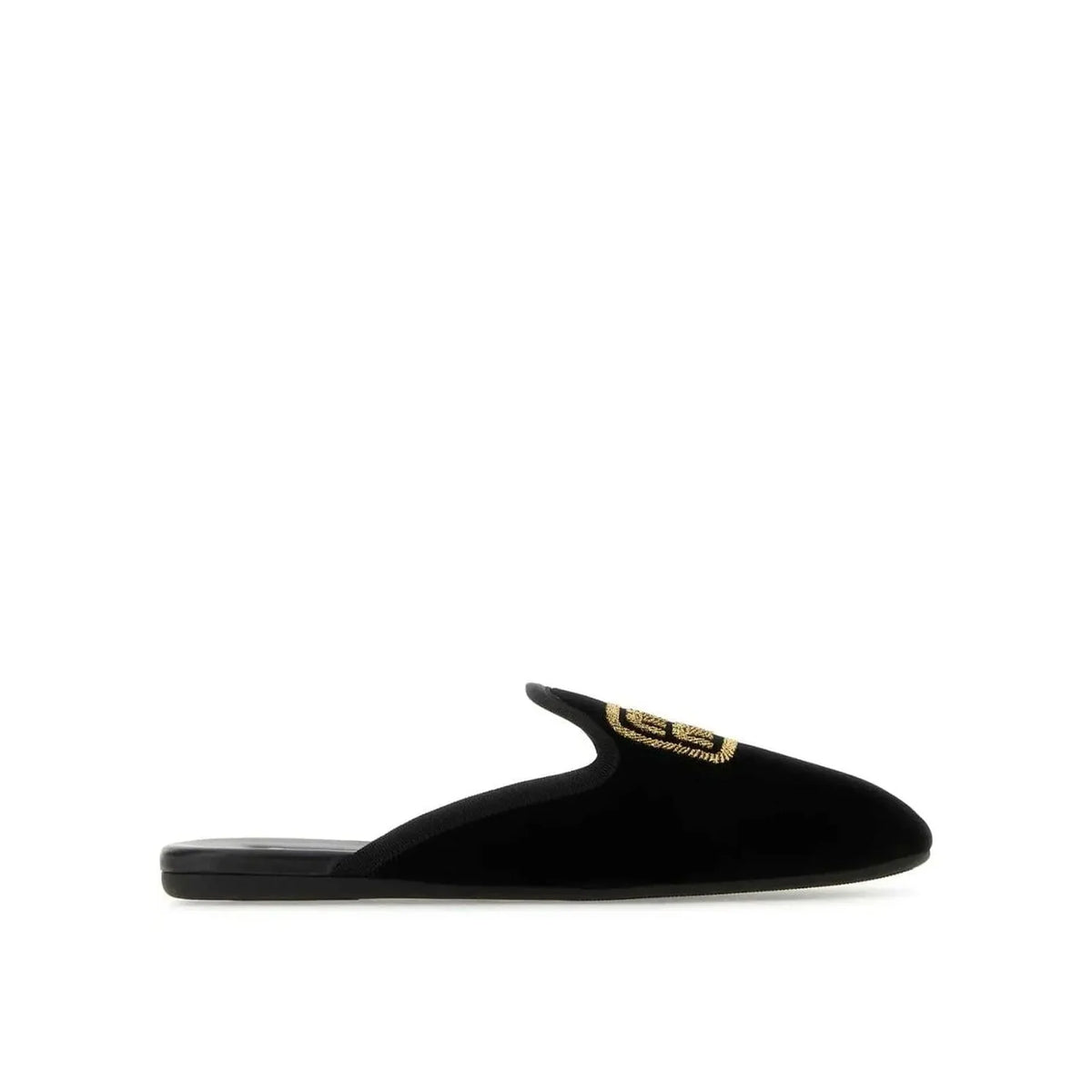 Miu Miu Logo Embroidered Slip-On Mules｜ローファー