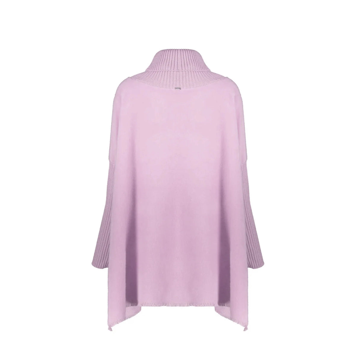 Herno high-collar Asymmetric Poncho｜ニット