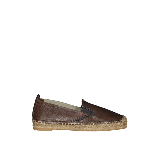 Brunello Cucinelli Leather Espadrilles｜ローファー