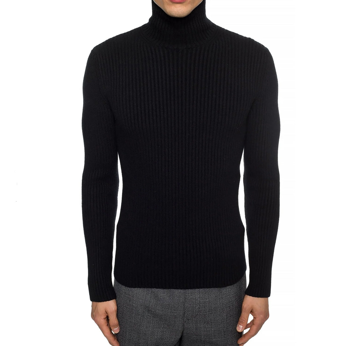 Balenciaga Cashmere Blend Rib Knit Turtleneck｜ニット