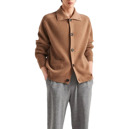 Prada Ribbed Knit Cashmere Cardigan｜ニット