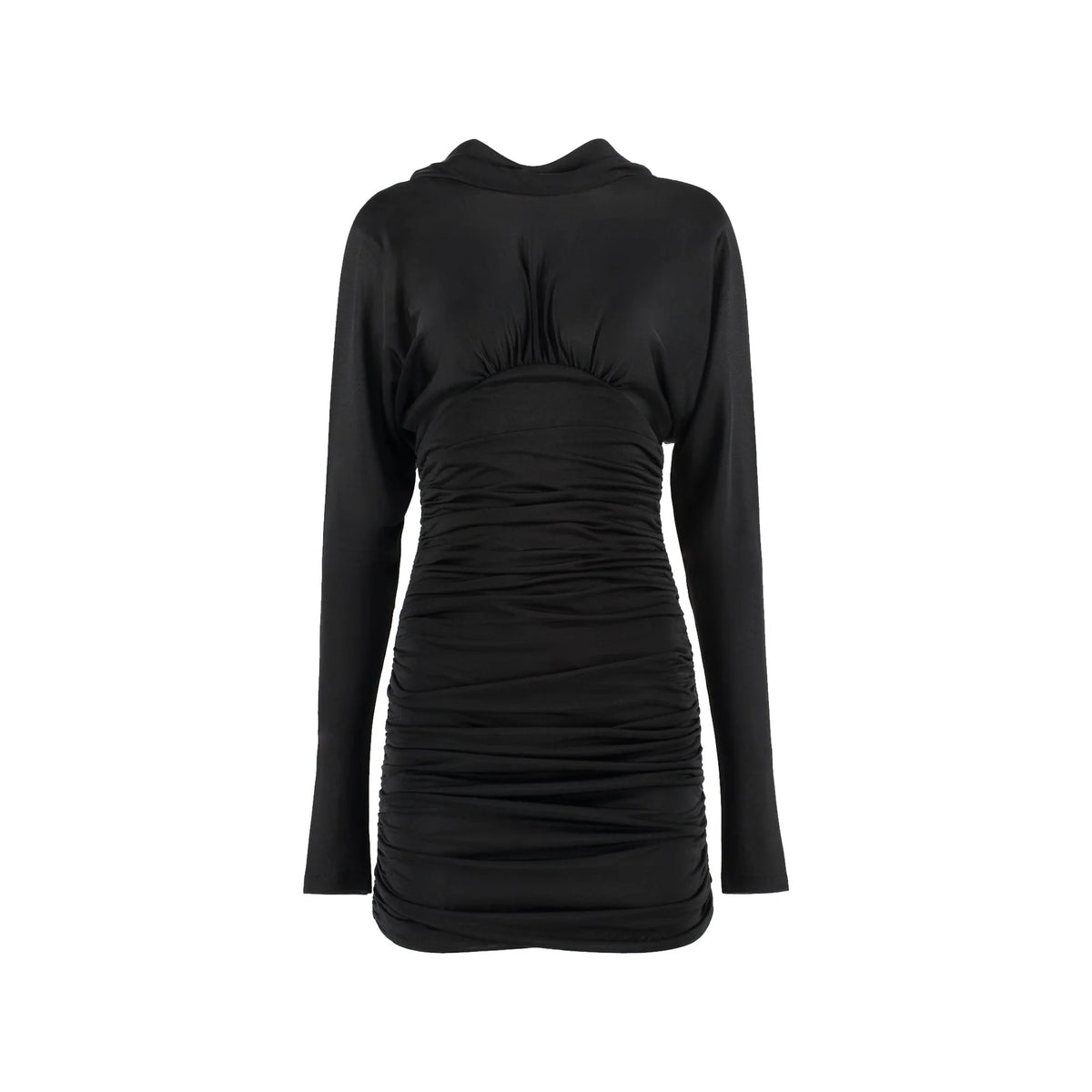 Saint Laurent Cowl Back Mini Dress｜ワンピース