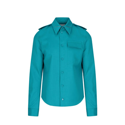 Bottega Veneta Grain De Poudre Wool Shirt｜シャツ