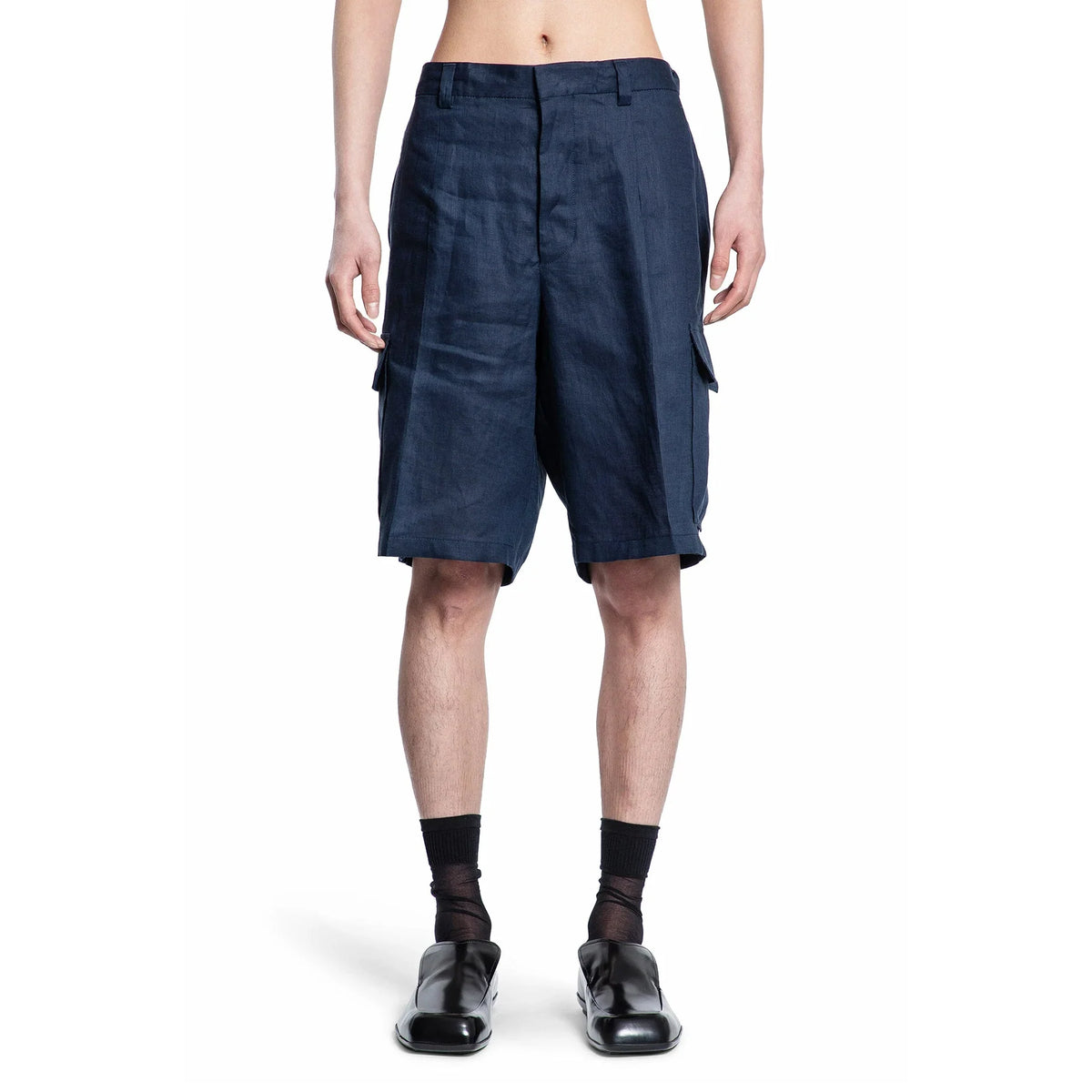 Prada Linen Bermuda｜ショートパンツ