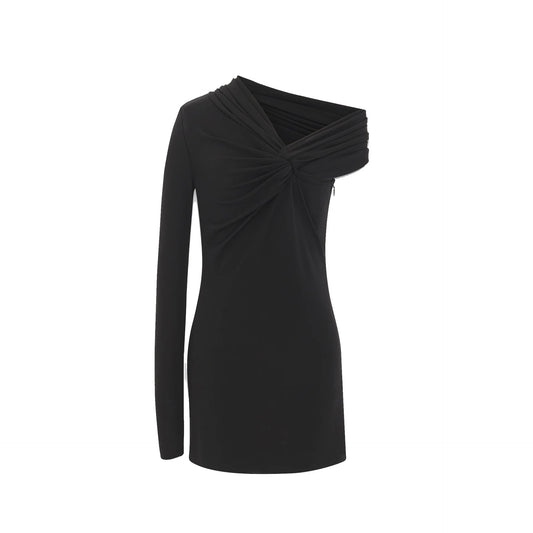 Saint Laurent One Sleeve Dress｜ワンピース