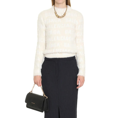 Balenciaga jacquard Logo Sweater｜ニット