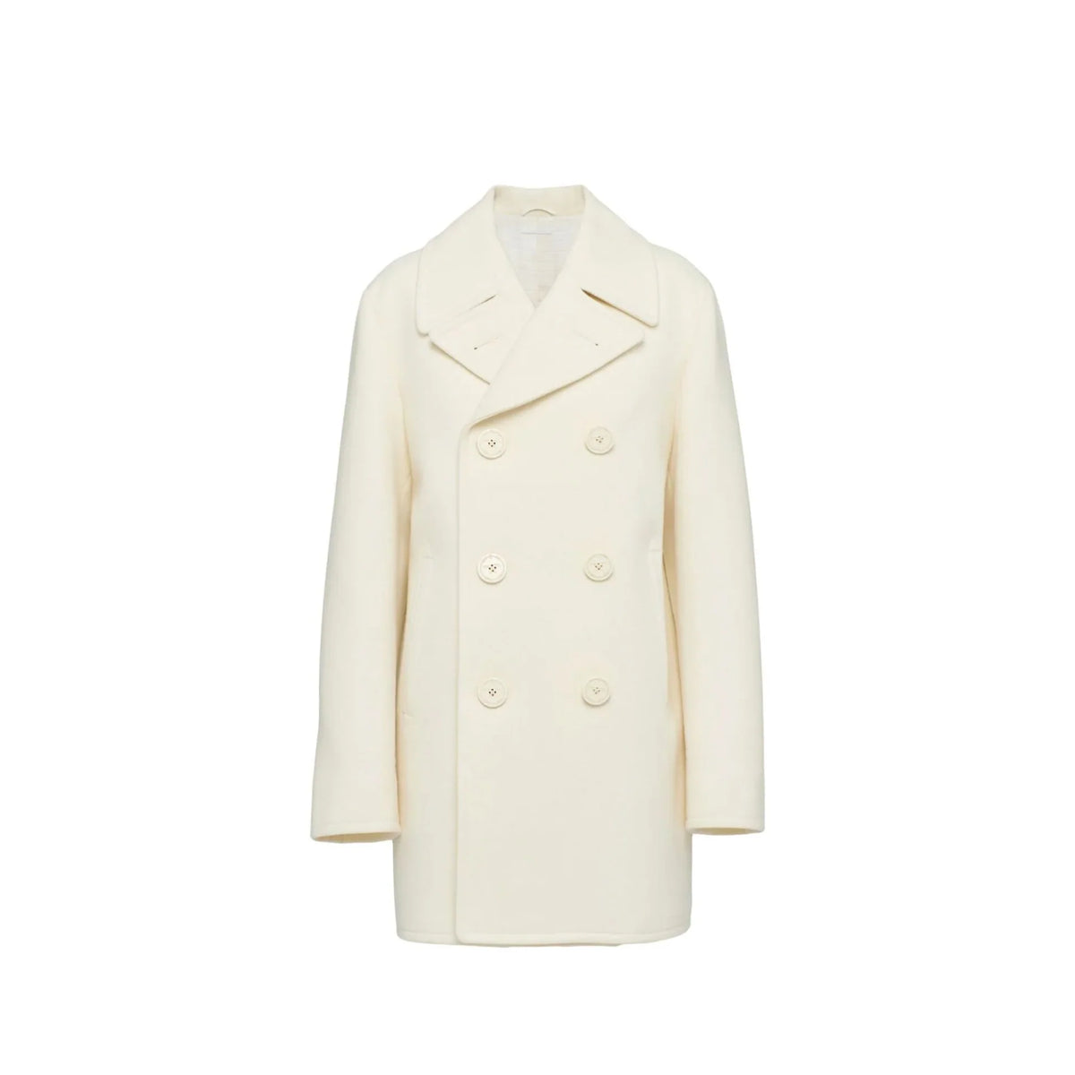 Prada Double-Breasted Wool Coat｜ジャケット